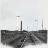 Järnvägsövergång vid Knappsdala, på sträckan mellan Hedvigsdal och Köpingebro.