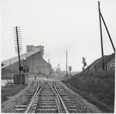 Järnvägsövergång vid Önneslöv lastplats, på sträckan mellan Dalby och Björnstorp.