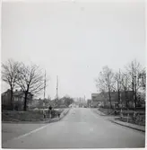 Järnvägsövergång vid Dalbyvägen i Veberöd, på sträckan mellan Björnstorp och Sjöbo.