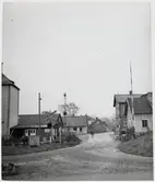 Järnvägsövergång vid Silvåkravägen vid Veberöd station, på sträckan mellan Björnstorp och Sjöbo.