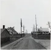 Järnvägsövergång vid infarten till Järrestad station, på sträckan mellan Östra Tommarp och Simrishamn.
