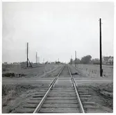 Järnvägsövergång i närheten av Gärds Köpinge, på sträckan mellan Långebro och Everöd.