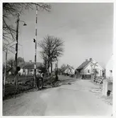 Järnvägsövergång vid Skättilljunga, på sträckan mellan Tollarp och Linderöd