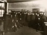 Personal vid Bollnäs station 1932
