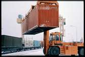 Lastning med containertruck GD-3219.