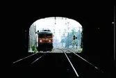 Statens Järnvägar, SJ Rc 1053 vid tunnel.