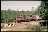 Disellok nr.3&4. HFJ Hellefors Fredriksbergs Järnväg.