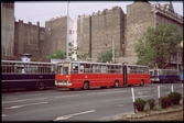 Trådbussar i Budapest, Ungern.