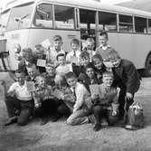 Barn till Hästnäs.
18 juni 1958.