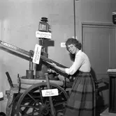 Museum på Lars Bohms udde.
14 juni 1958.