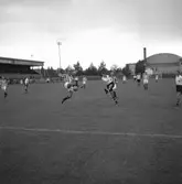 ÖSK- Surahammar, fotboll.
31 juli 1958.