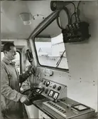 Förarhytt Trafikaktiebolaget Grängesberg–Oxelösunds Järnvägar, TGOJ V01 851.