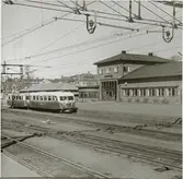 Trafikaktiebolaget Grängesberg – Oxelösunds Järnvägar, TGOJ Y08 24 vid Ludvika station.