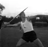 JDM i friidrott. Femkampsmästerskap.
16 augusti 1958.