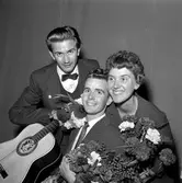 Amatörtävlingar i Folkparken.
25 augusti 1958.