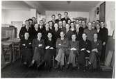 Deltagare på kurvmätningskurs 1943.
