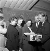 Konsums kaffedrickning.
13 oktober 1958.