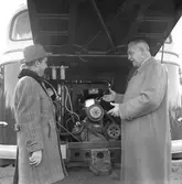 Mercedeskaravan.
November 1956.