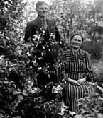 Anna och Axel Jonsson, Ännabacken, Greby, Götlunda socken.