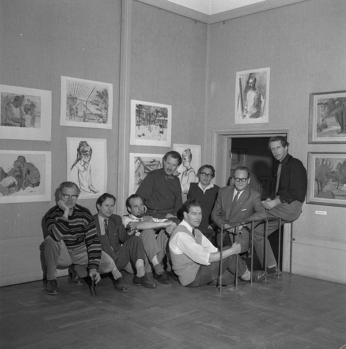 Örebro Kuriren, Klart för Länets konst. 25 oktober 1958.