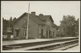 Hållsta Järnvägsstation.