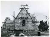 Badelunda sn, kyrkan.
Restaurering av kyrkan 1959.