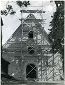 Badelunda sn, kyrkan.
Restaurering av kyrkan 1959.