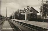 Järnvägsstationen i Mullsjö.