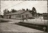 Järnvägsstationen i Åkers Styckebruk anlagd 1953.