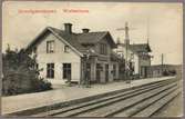 Vallentuna järnvägsstation.