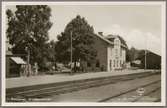 Örkelljunga järnvägsstation.