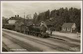 Kolbäcks järnvägsstation. Stockholm - Västerås - Bergslagens Järnvägar, SWB H 71.