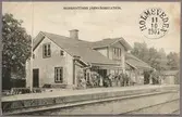 Morshyttans järnvägsstation.