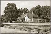 Järnvägsstationen Kallhäll.