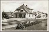 Järnvägsstationen i Tidaholm.