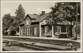 Järnvägsstationen Silverhöjden.