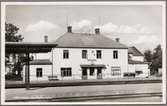 Järnvägsstationen Vetlanda.