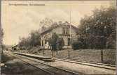 Bernshammar Järnvägsstationen.