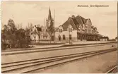 Mariestad järnvägsstation.
