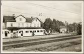 Bastuträsk järnvägsstation.