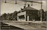 Tibro järnvägsstation.