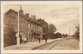 Mölltorp järnvägsstation.