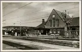 Järnvägsstationen i Sundsvall.