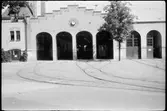 Norrköping Spårvägar, NS första vagnhall i Norrköping.