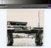 Flottans skeppsbro, laget kollisionsskada