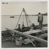 Insättning av 30-tonspollare