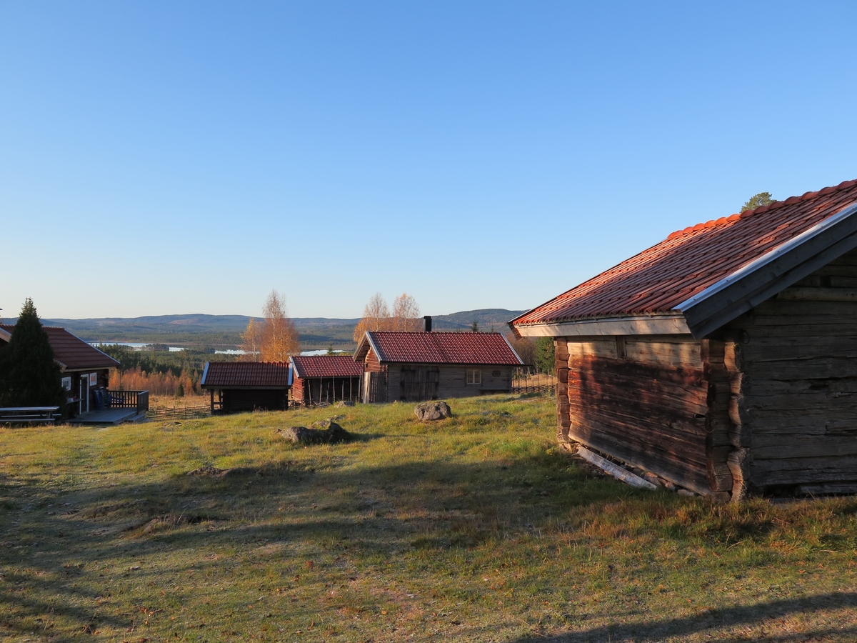 Jennie Tiderman-Österberg, View, cottages, nest houses, Grejsans fiancée, Enviken, 2017.