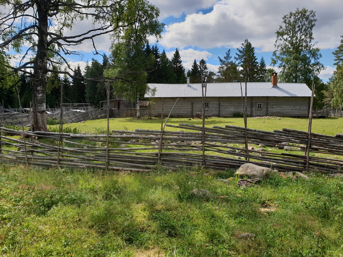 Jennie Tiderman-Österberg, Building, yard, Östra Grunuberg, Orsa, summer 2018.