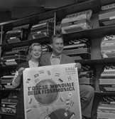 Diverse bilder, 1958.
Trivselkvällar, badflickor, m.m.