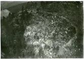 Irsta sn, Dybo.
Flygfoto över Dybo fornborg. 1930-tal.